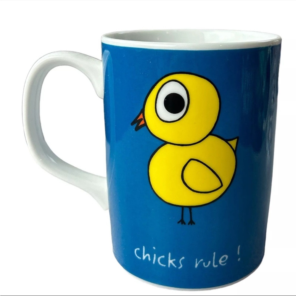 Chicks Rule Coffee Mug- Stupid Factory- By Davis & Goliath
